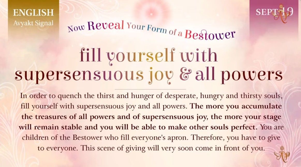 2026 19 September Fill Yourself With Supersensuous Joy & All Powers.jpg