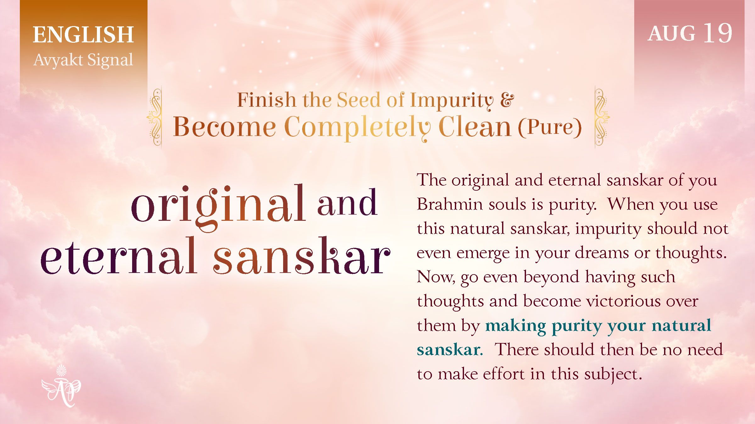 2026 August 19 Original And Eternal Sanskar.jpg