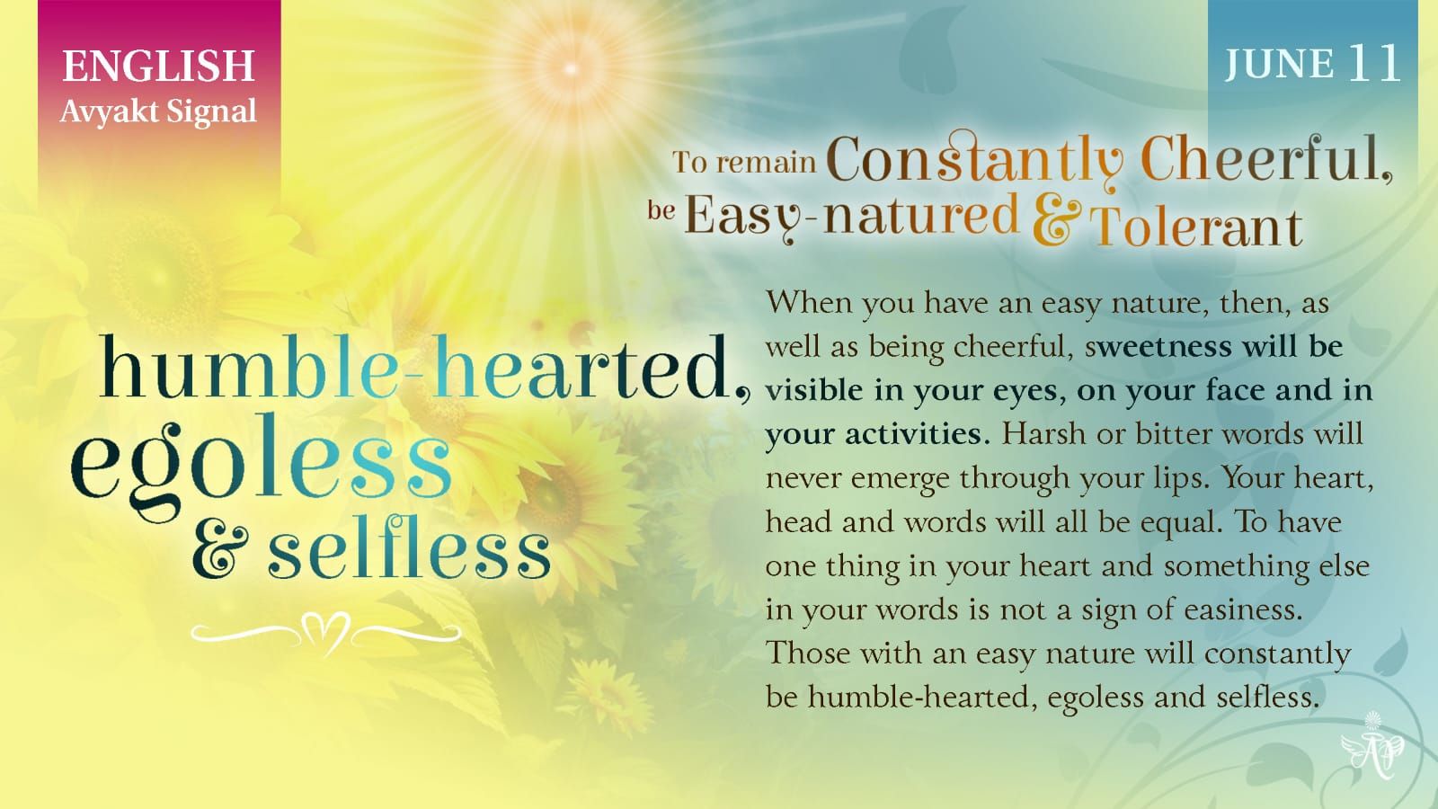2026 June 11 Humble-Hearted, Egoless & Selfless.jpg