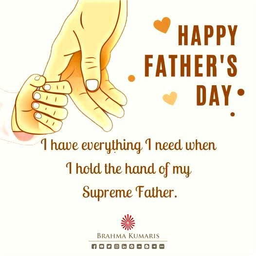 We have 2 Fathers, a physical father and a Spiritual Father