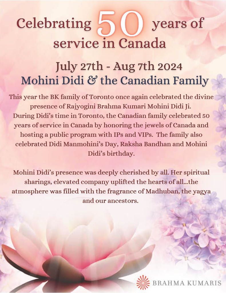 Mohini Didi & Canadian Family Celebrated 50 years of Service in Canada-1.jpg