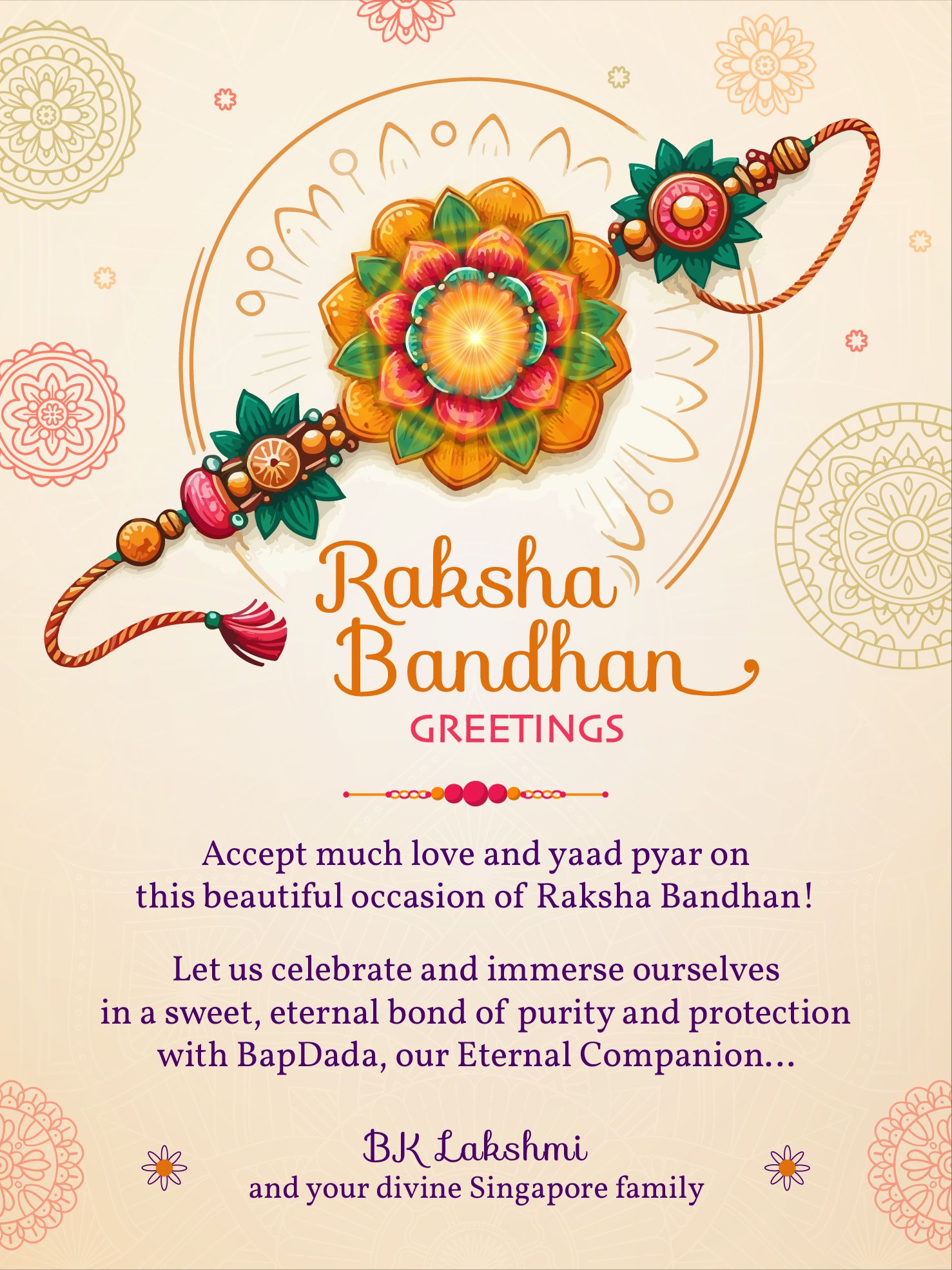 Singapore, Raksha Bandhan Greetings.jpg
