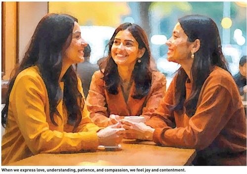 Use your best ‘sanskars’ to create happiness