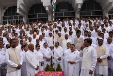 79th Independence Day Celebrated with Great Pomp at Brahma Kumaris Headquarters, Pandav Bhawan